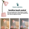 Lampka biurkowa kwiatek LED z ochroną oczu z koszyczkiem